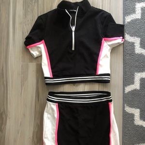 Matching two piece outfit